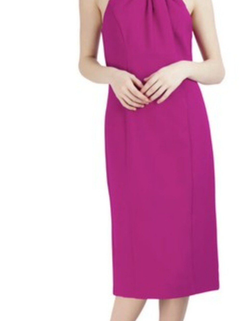 julia jordan Pink Midi Dress, Size 4